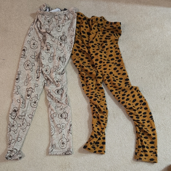 Kids Printed PJs - Tan and Brown - Picture 1 of 2